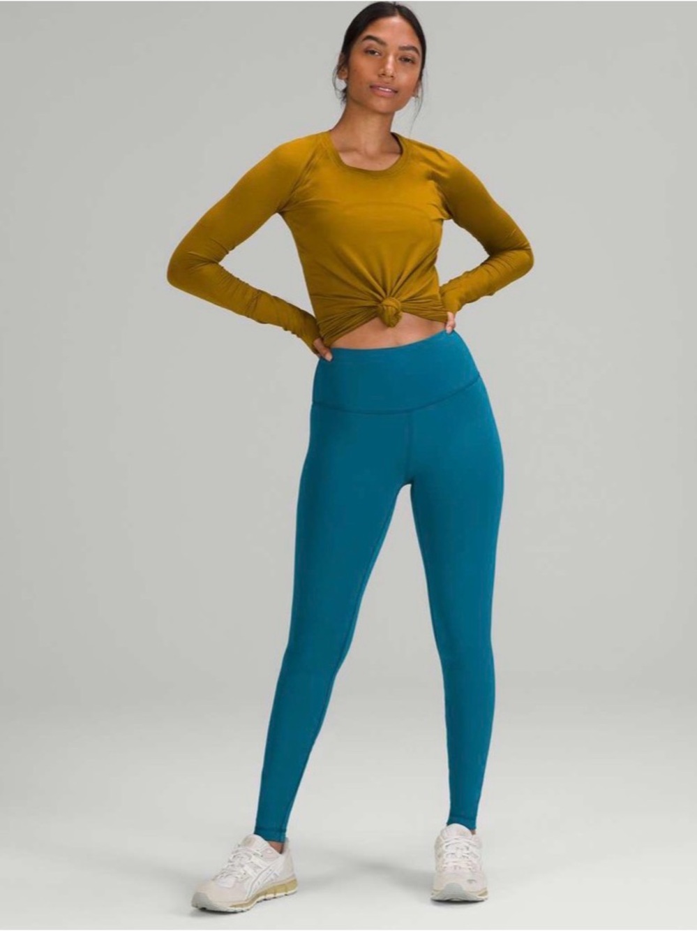Lululemon Wunder Train High-Rise Tight 28" Everlux Yoga Pants Size 8